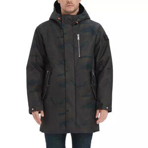 NWT Outdoor United Parka Small Camo Hercules Storm Waterproof Waxed Coating